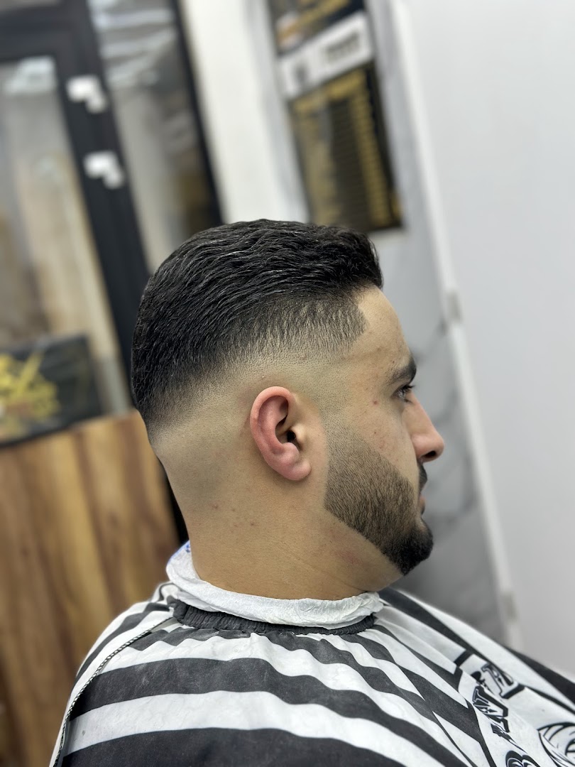 Fade met baard in model